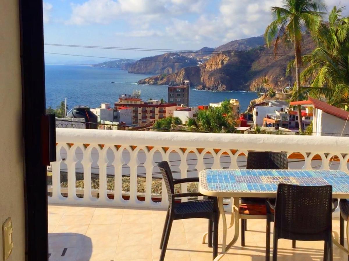 Villa Guitarron Gran Terraza Vista Espectacular 6 Huespedes Piscina Gigante Акапулько Экстерьер фото