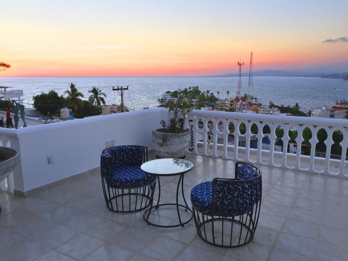 Villa Guitarron Gran Terraza Vista Espectacular 6 Huespedes Piscina Gigante Акапулько Экстерьер фото