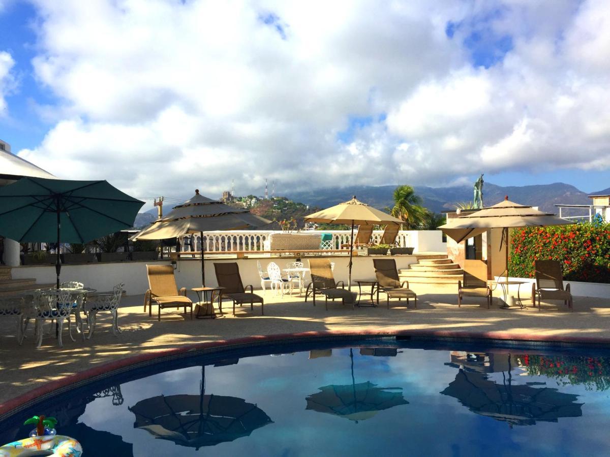 Villa Guitarron Gran Terraza Vista Espectacular 6 Huespedes Piscina Gigante Акапулько Экстерьер фото