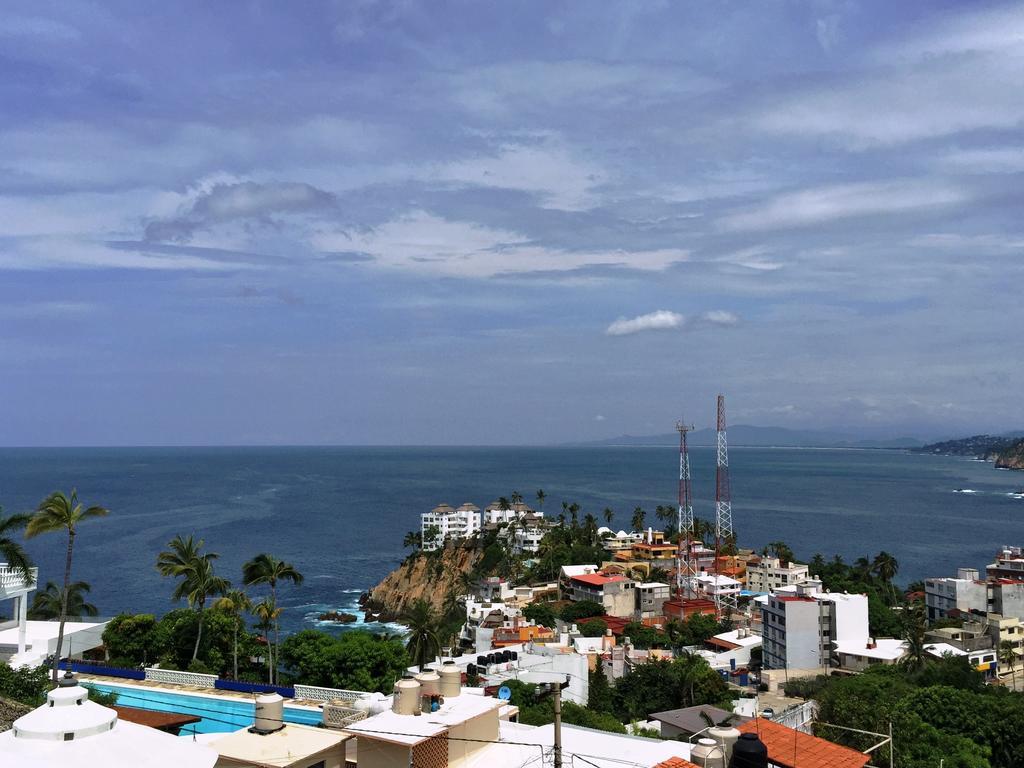 Villa Guitarron Gran Terraza Vista Espectacular 6 Huespedes Piscina Gigante Акапулько Экстерьер фото